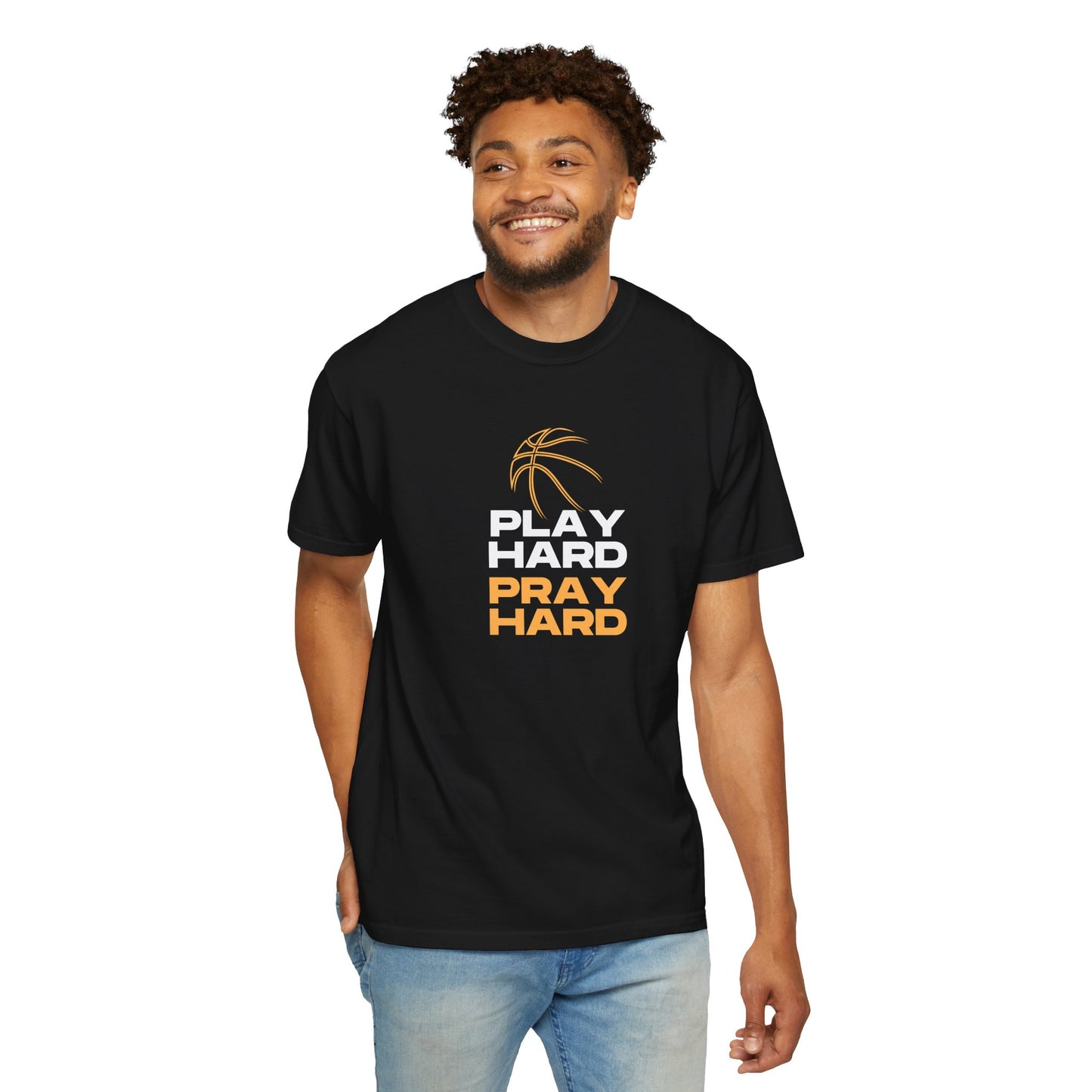 Play Hard, Pray Hard Christian T-shirt