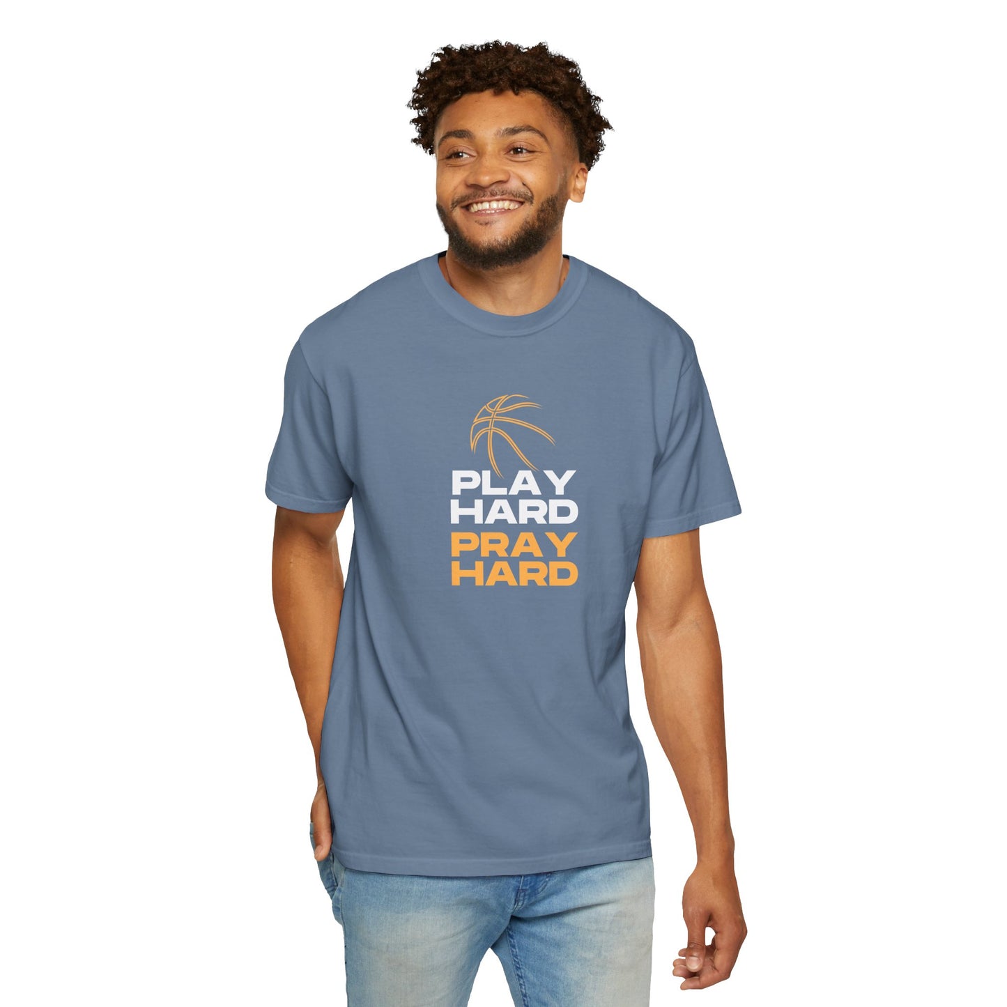 Play Hard, Pray Hard Christian T-shirt