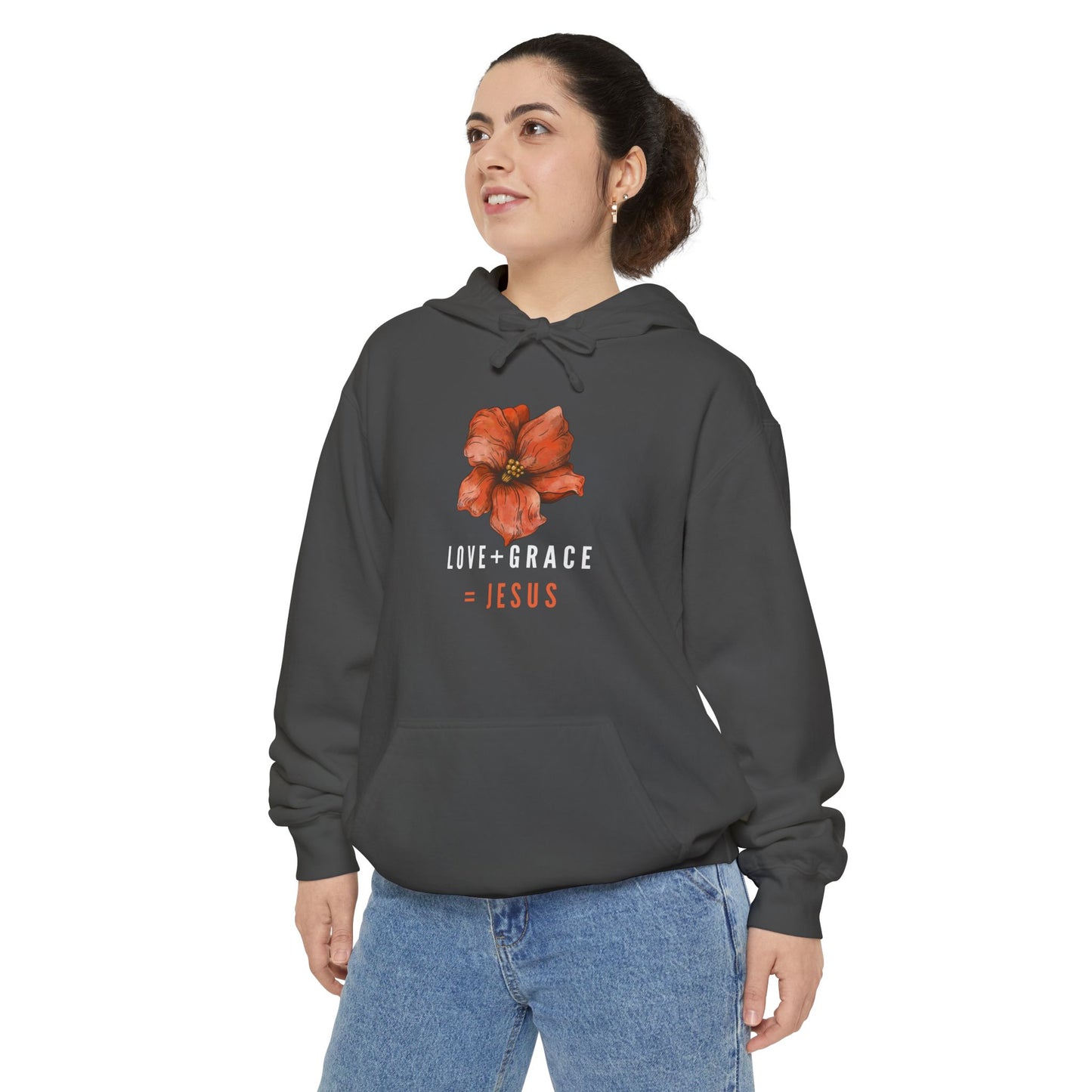 Jesus Floral Christian Hoodie