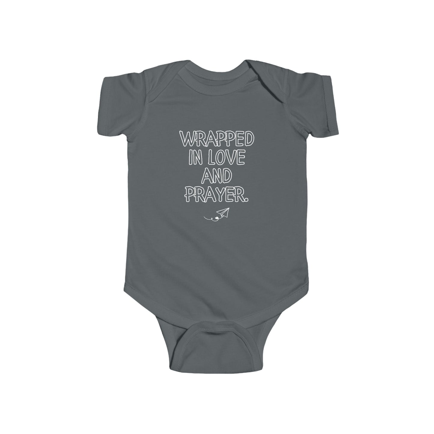 Wrapped in Love and Prayer Infant Fine Jersey Bodysuit