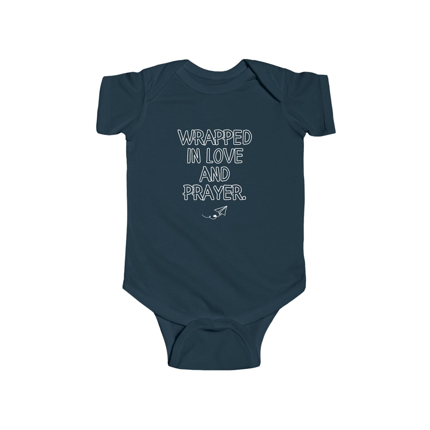 Wrapped in Love and Prayer Infant Fine Jersey Bodysuit