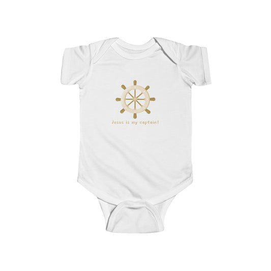 Infant Onesie - Jesus is My Captain