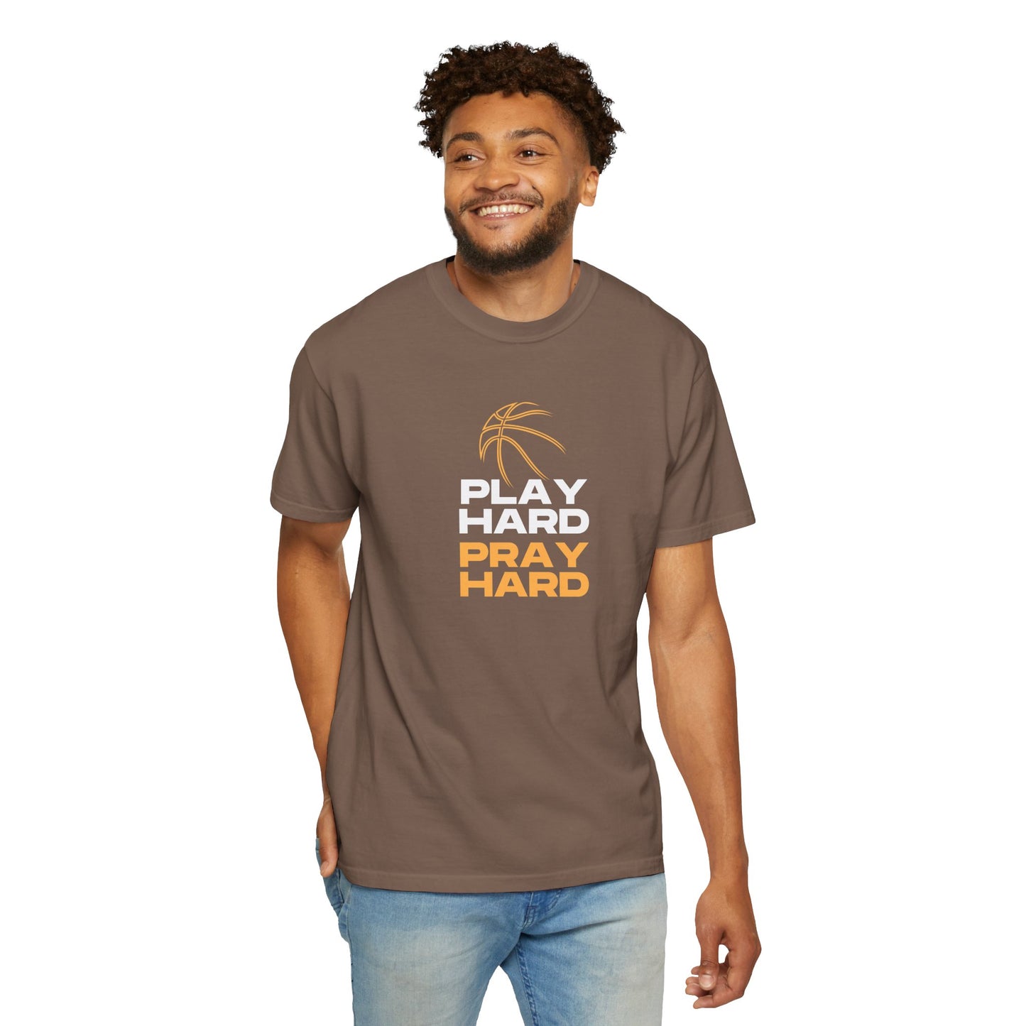 Play Hard, Pray Hard Christian T-shirt